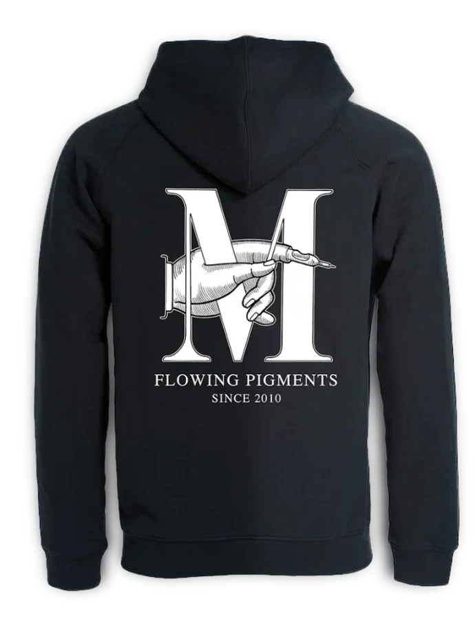 Hoodie mit Künstler-Motiv
