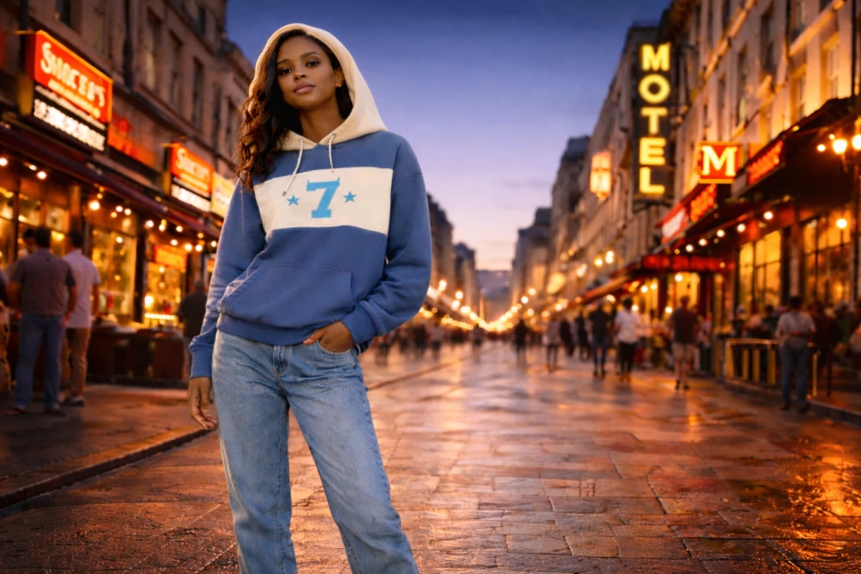 E7 Kapuzenhoodie in Wien kaufen