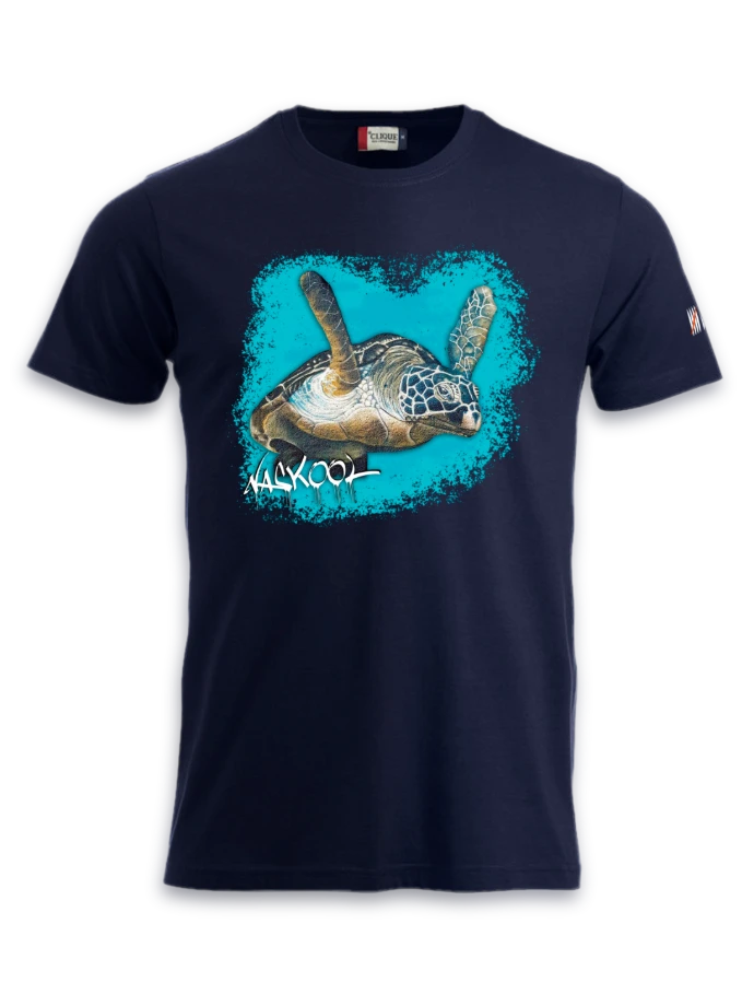 Skater T-Shirt von Naskool mit Turtle Motiv  - Haus des Meeres