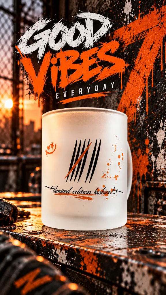 e7 streetwear Urban Limitied Edition im Sunset-Grunge Good Vibes 1.webp