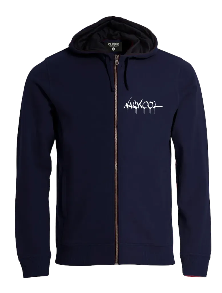 turtle M-HFZ / Streetwear Herren Hoodie Full Zip (Dunkelblau, S)