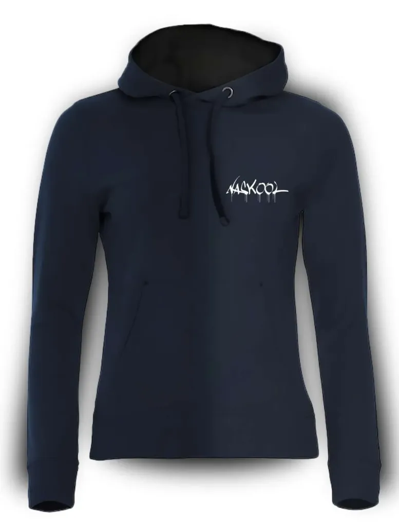 Turtle L–H / Women’s Streetwear Hoodie (Dark Blue, S)