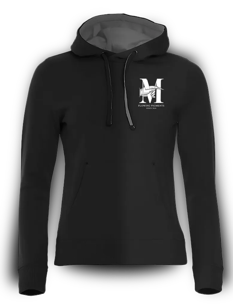 merch logo_M L-H / Streetwear Damen Hoodie