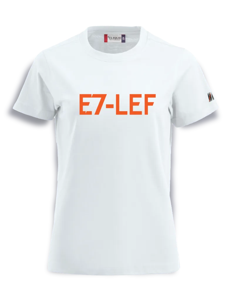E7-LEF L-S / women's T-Shirt (White, S)