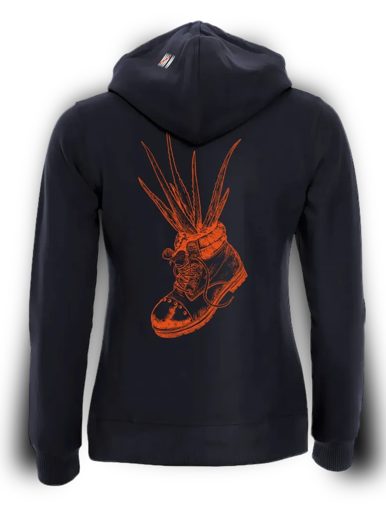 aloe boot L-H / Streetwear Damen Hoodie (Dunkelblau, S)