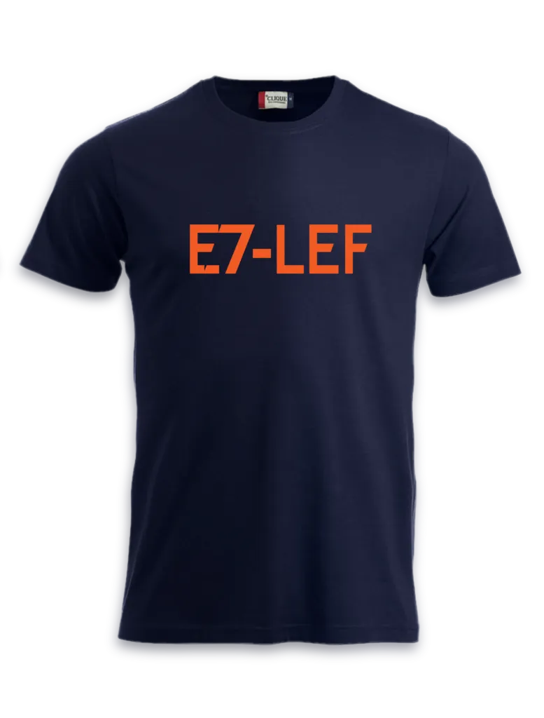 E7-LEF M-S / Streetwear Herren T-Shirt