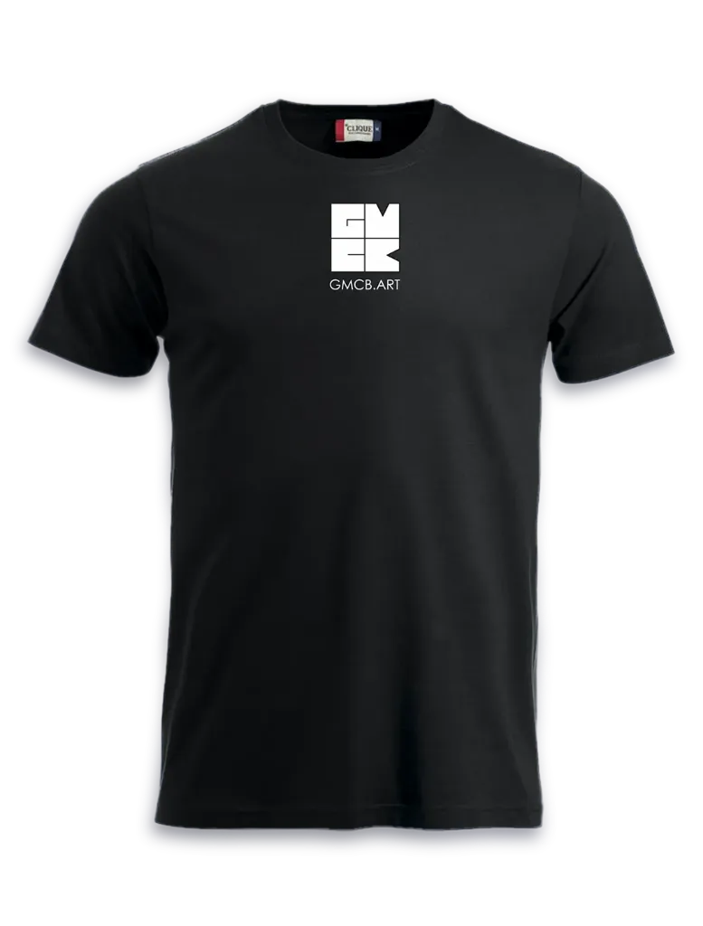 Black Geza Logo / Streetwear Herren T-Shirt (S)