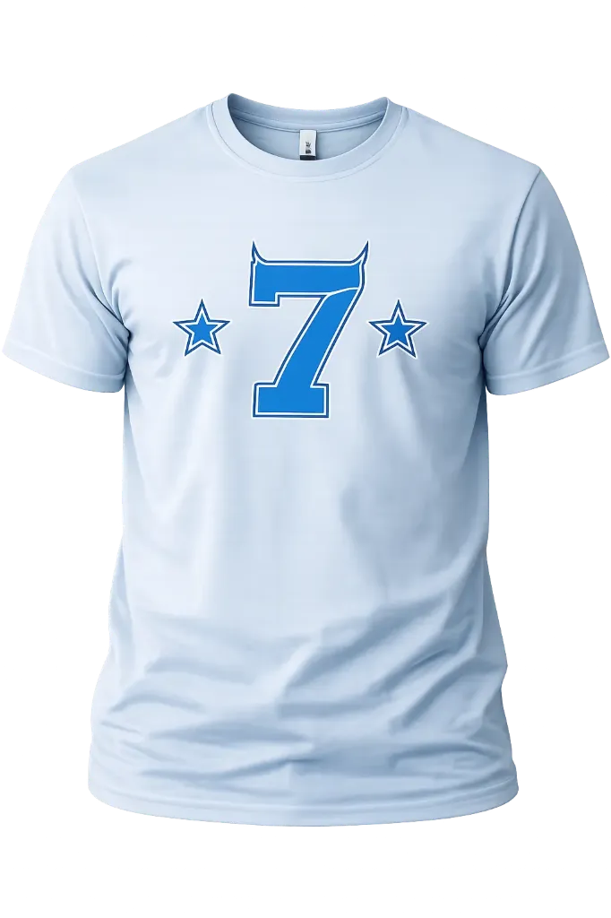 Blue Edition Grey Ice Blue M-S / Streetwear Herren T-Shirt (S)