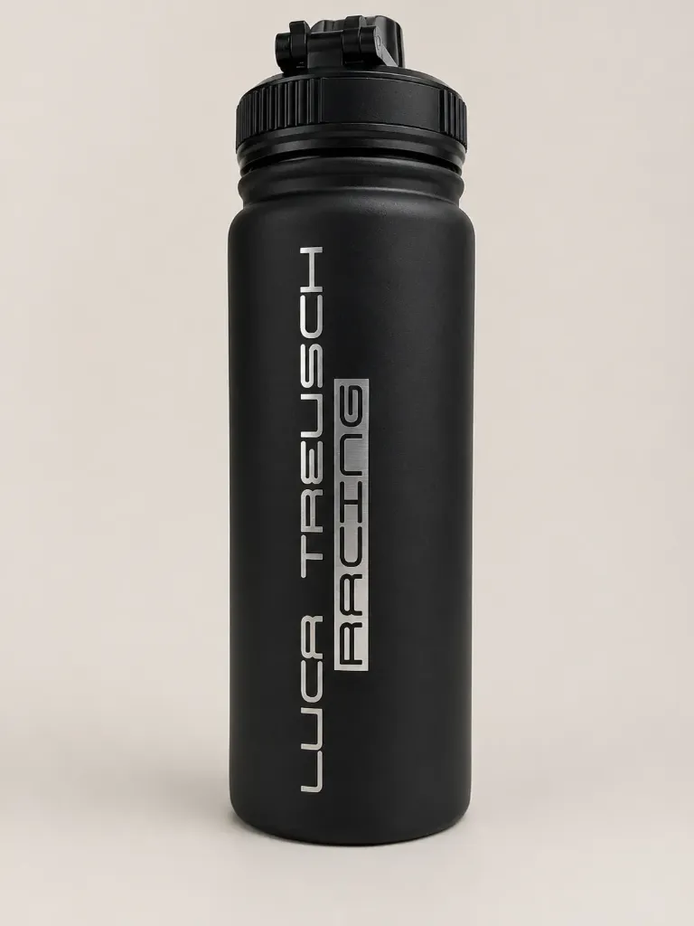 Luca Treusch Merch Trinkflasche